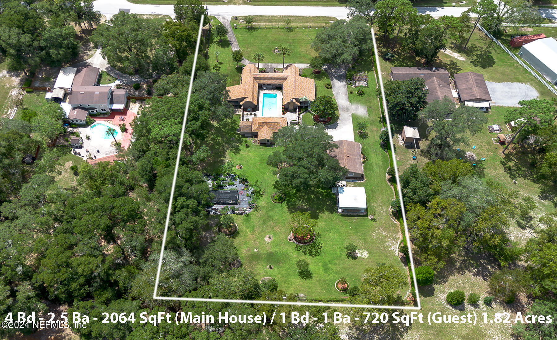 265 Branscomb Road Green Cove Springs, FL 32043 - Photo 70 of 75 Ext Lot Rear
