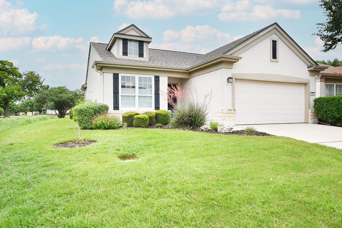 203 Winter Drive Georgetown, TX 78633 - Photo 2 of 29 Siding to an easement, there is no immediate neighbor to one side.
