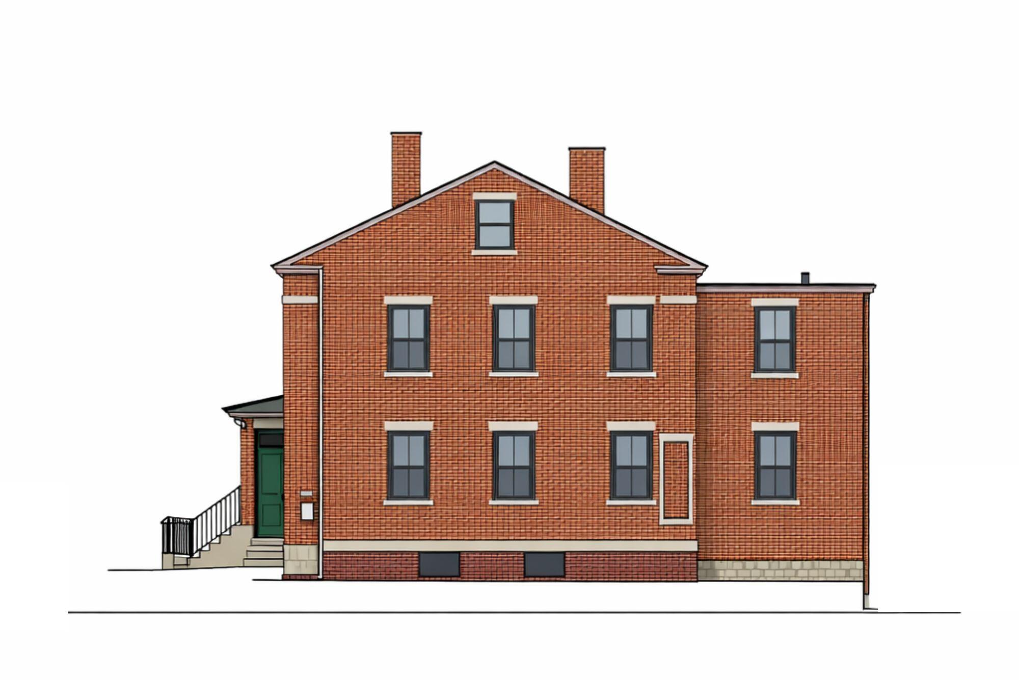 128 Danforth Street Portland, ME 04101 - Photo 3 of 9 West elevation v2