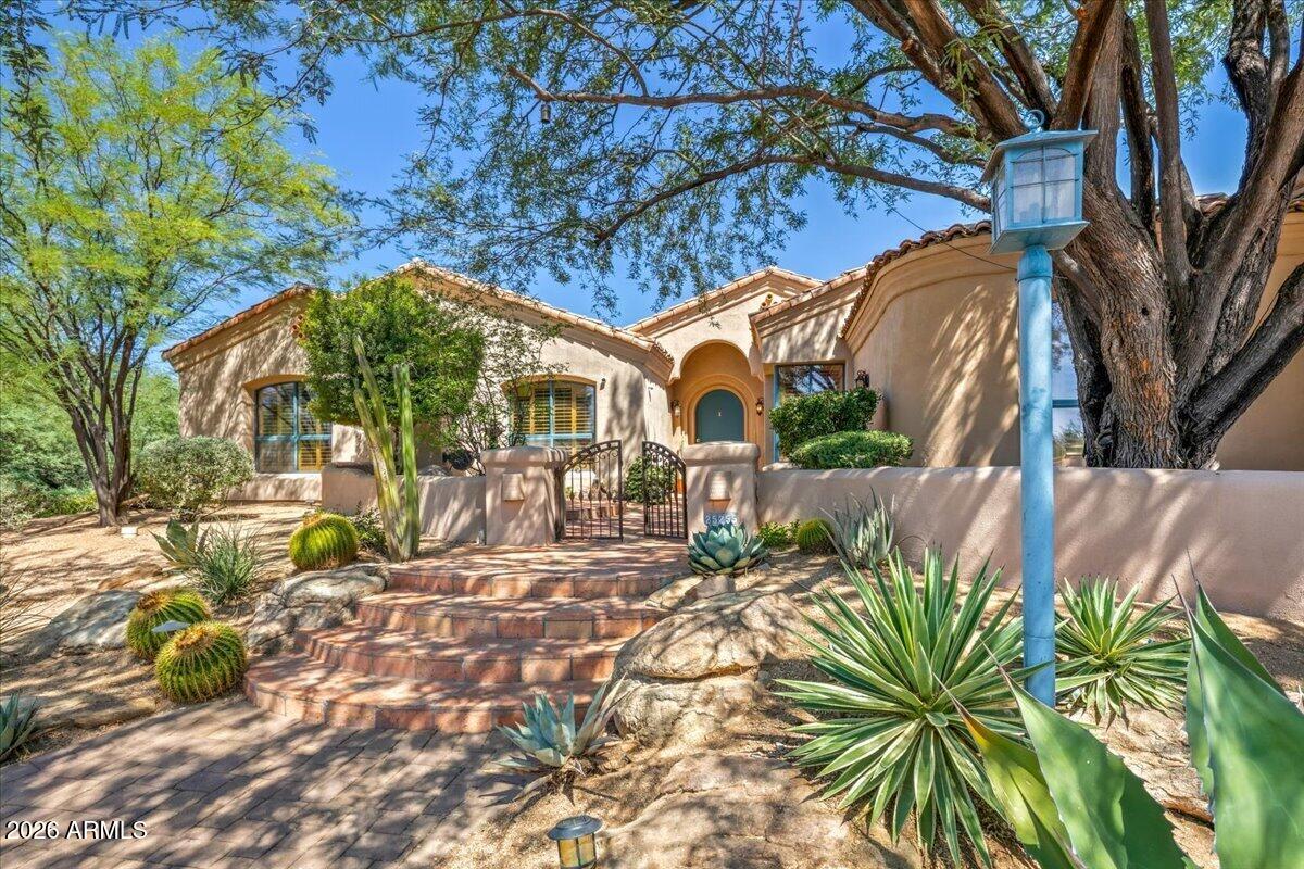 25255 North Ranch Gate Road Scottsdale, AZ 85255 - Photo 56 of 58 06-Front Court Yard Entry