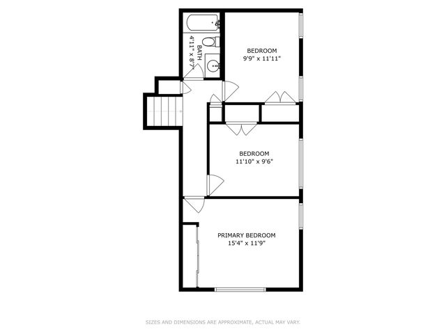 a picture of a park with a bench