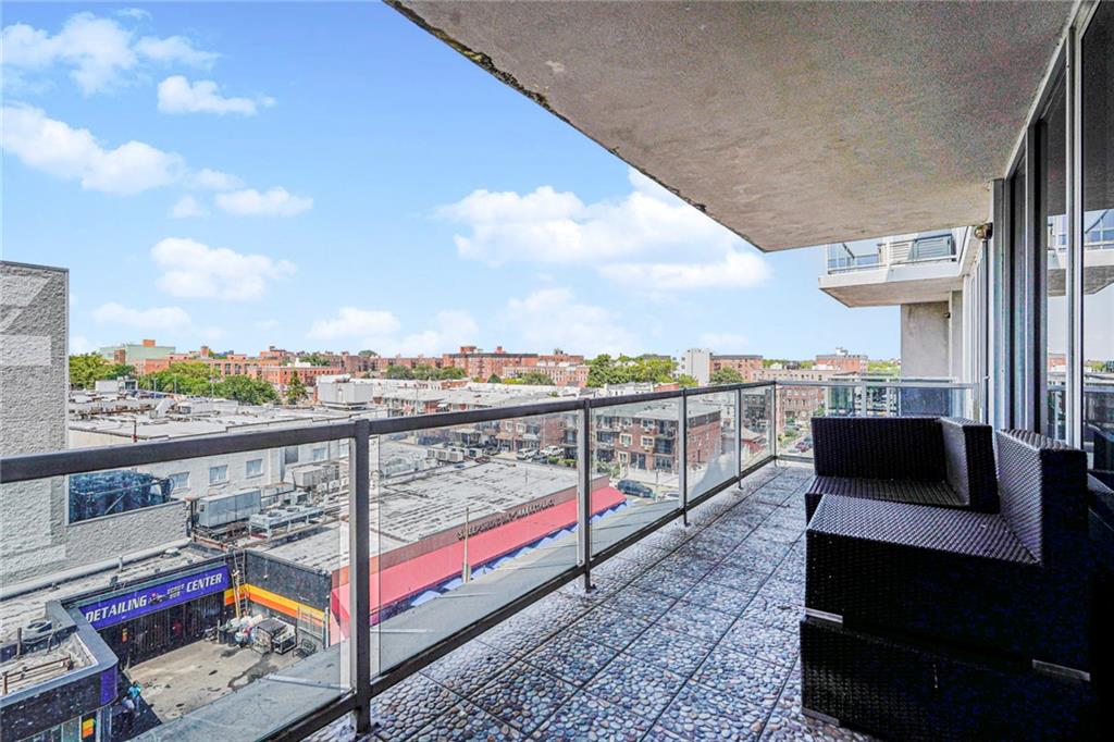 1702 Avenue Z, Unit 6B Brooklyn, NY 11235 - Photo 38 of 40 a view of city from balcony with furniture
