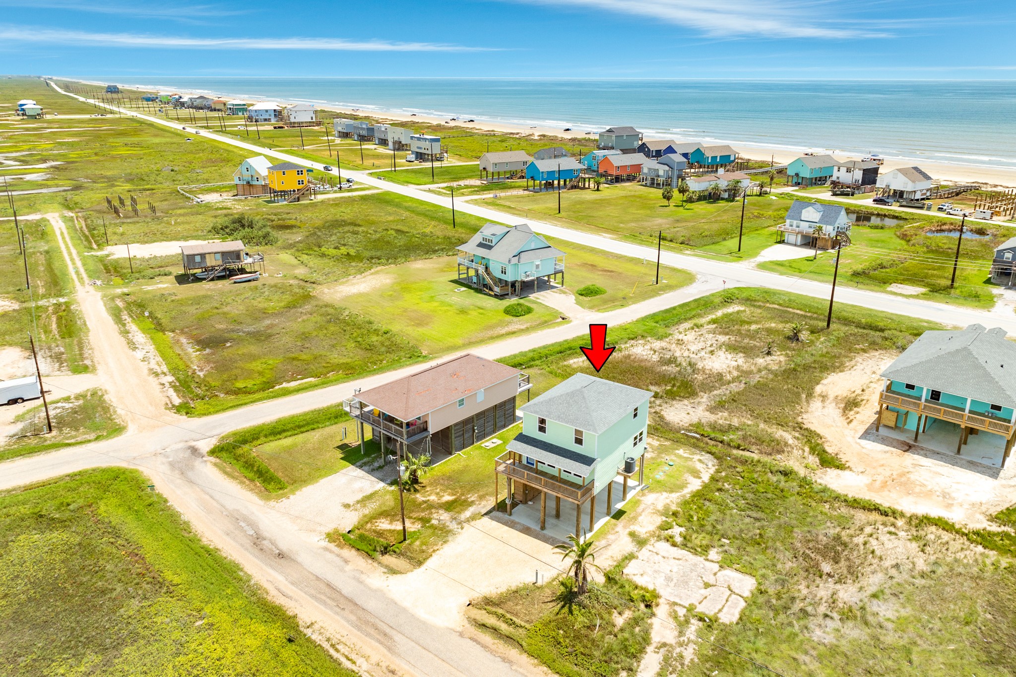 4726 Palm Street Freeport, TX 77541 - Photo 24 of 30 a view of an ocean and a pool
