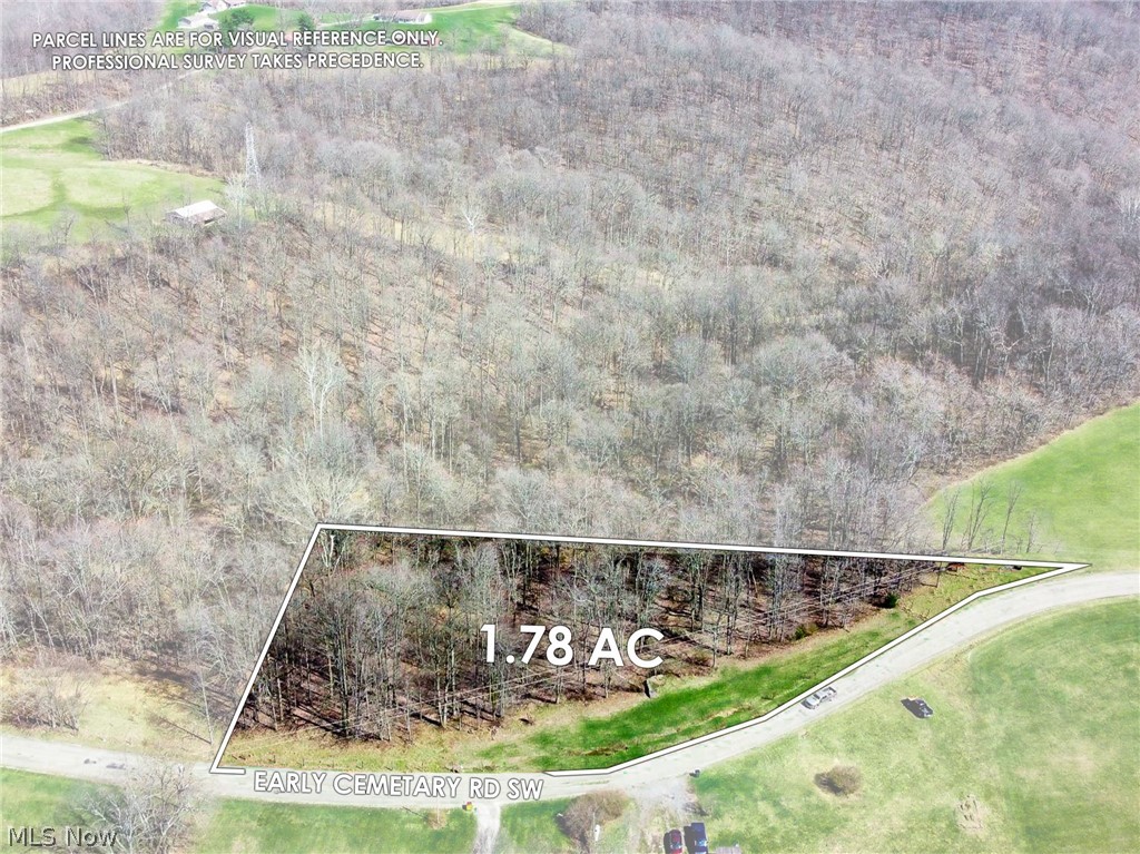 17805 Early Cemetary Road Kimbolton, OH 43749 - Photo 2 of 30 View of property location featuring property parcel outlined and a golf club