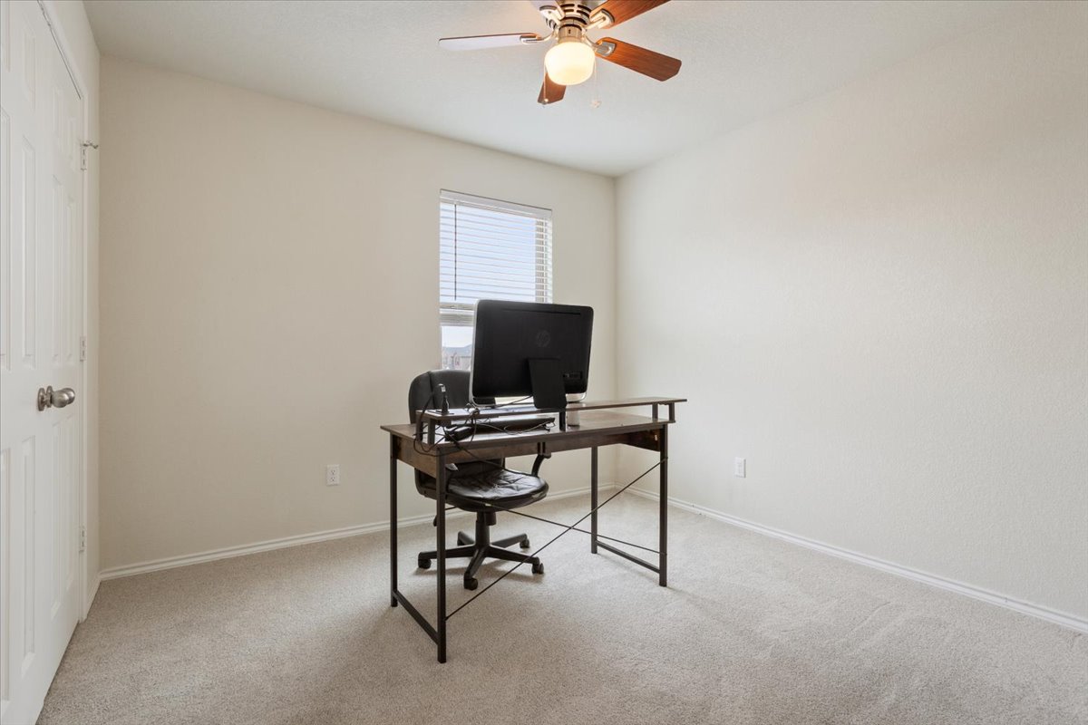 1500 Cliffbrake Way Georgetown, TX 78626 - Photo 18 of 35 Secondary bedroom used as a study/art room