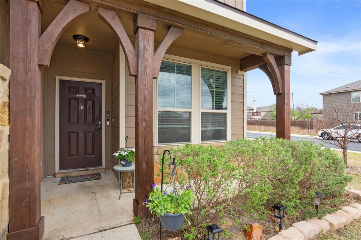1500 Cliffbrake Way Georgetown, TX 78626 - Photo 3 of 35 Covered porch