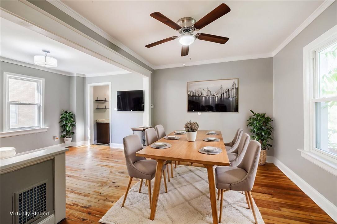 117 North Lincoln Road East Rochester, NY 14445 - Photo 12 of 36 Dining Room Virtually Staged