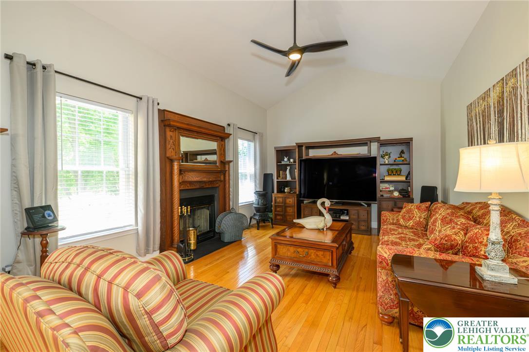 5331 Greenbriar Drive Bethlehem, PA 18017 - Photo 16 of 58 vaulted ceilings, wood burning fireplace