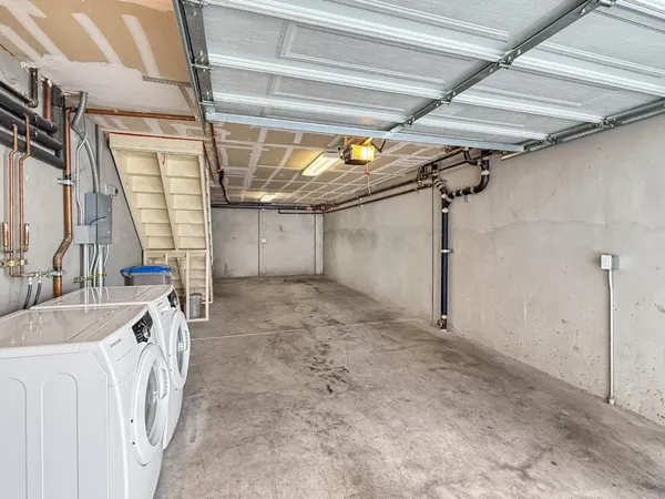 a view of a storage & utility room