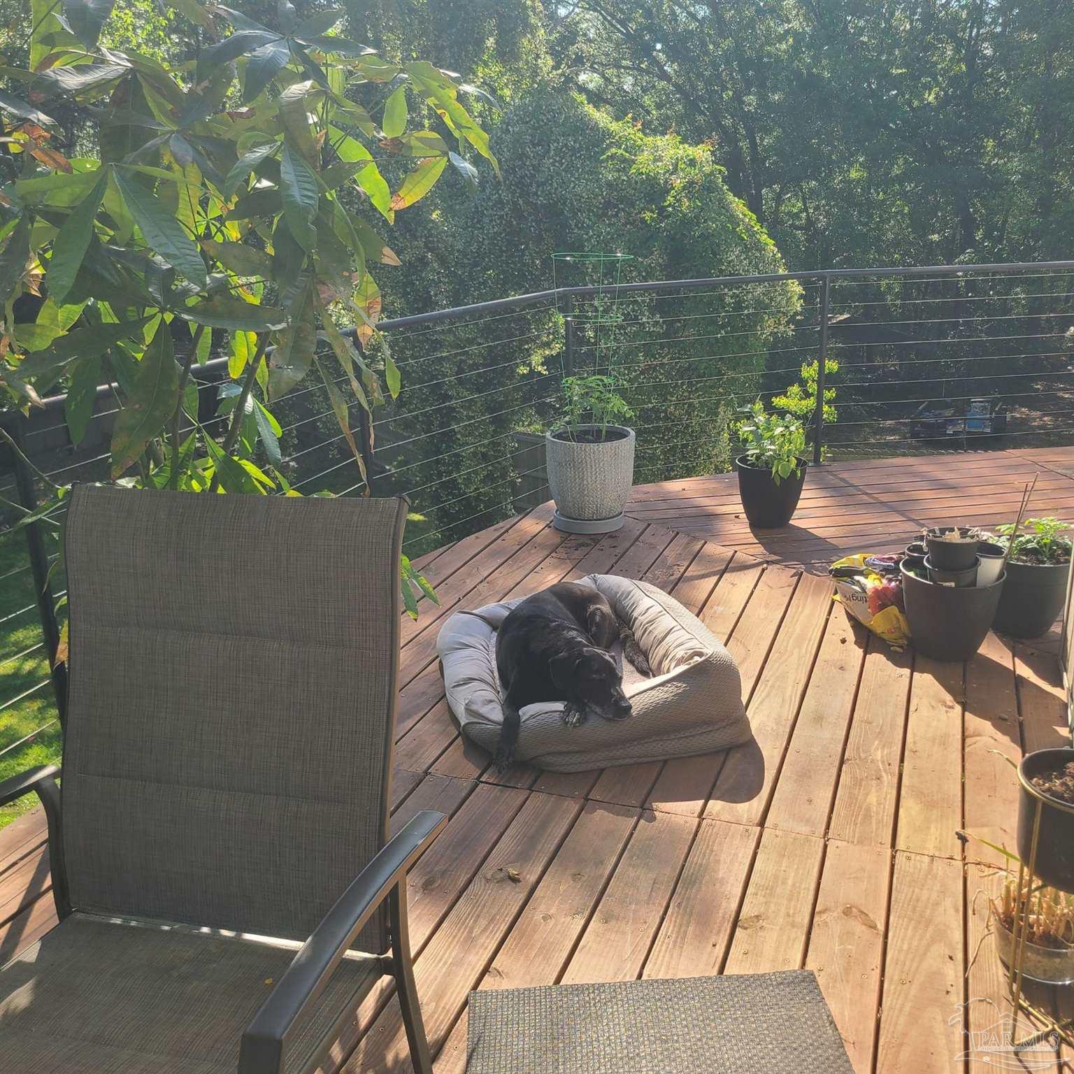 11424 High Springs Road Pensacola, FL 32534 - Photo 45 of 46 a view of a balcony with chairs