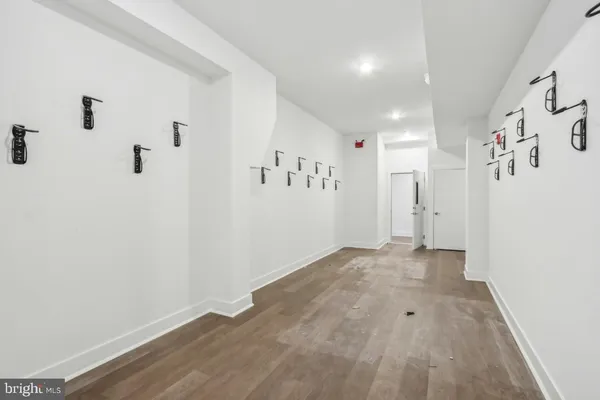 a view of a furniture and window in a room