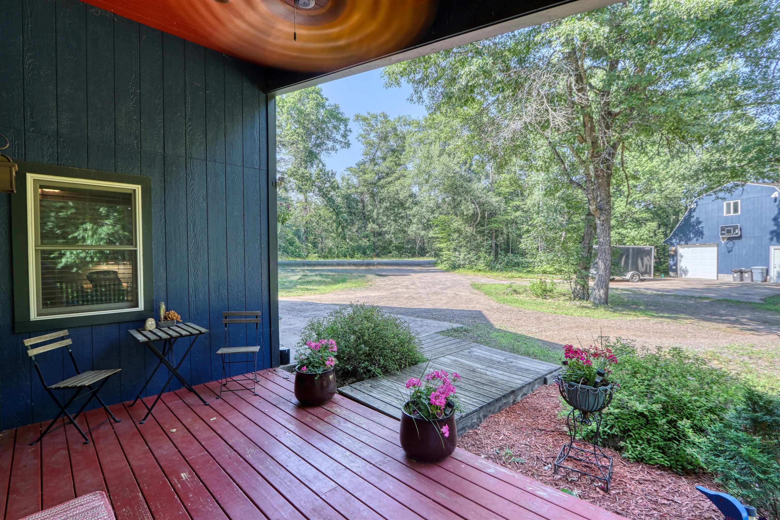 15531 West Hospital Road Hayward, WI 54843 - Photo 19 of 71 View of wooden terrace