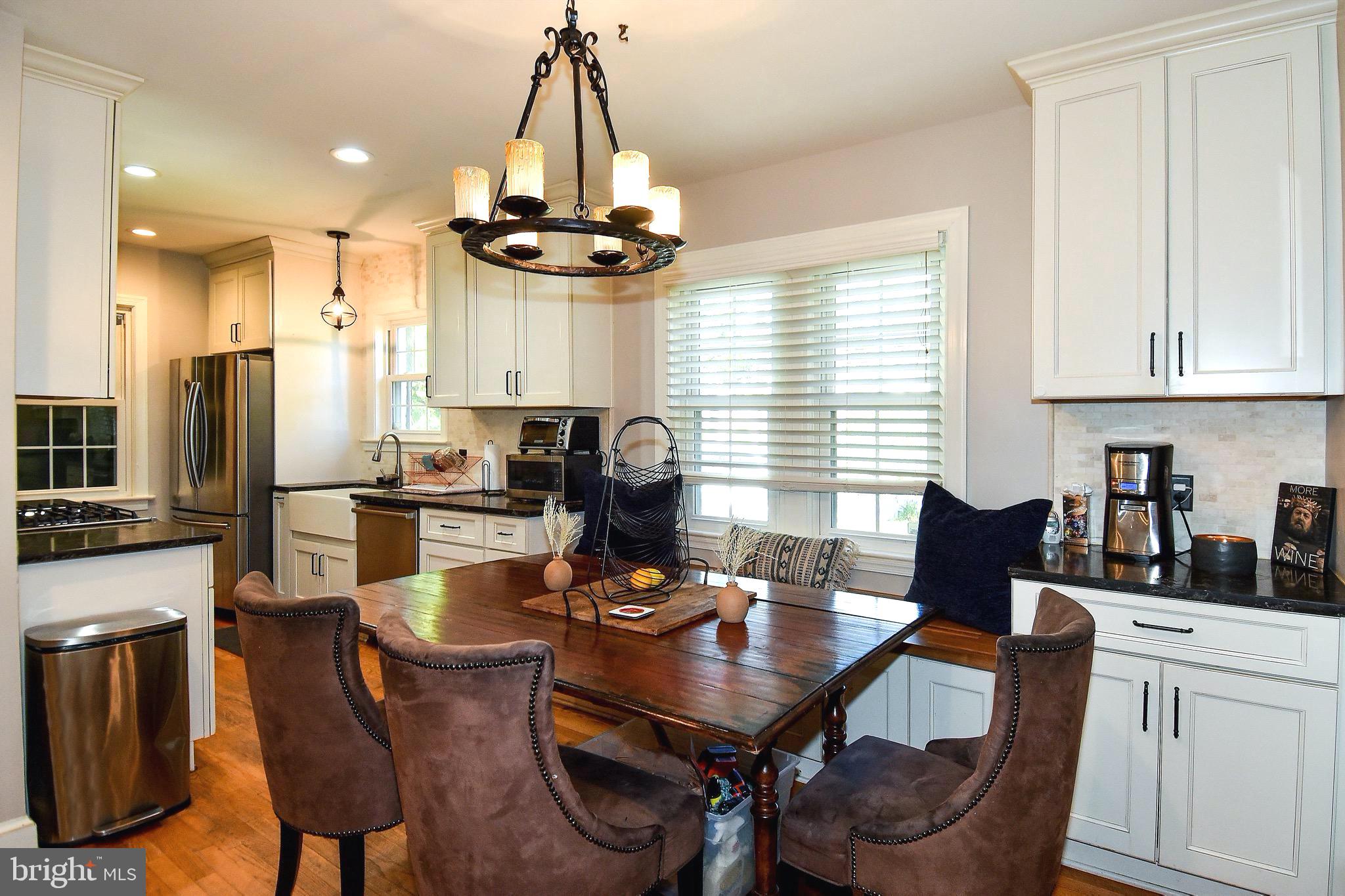 2116 Seminary Road Silver Spring, MD 20910 - Photo 11 of 33 Kitchen opens to the lovely dining space.