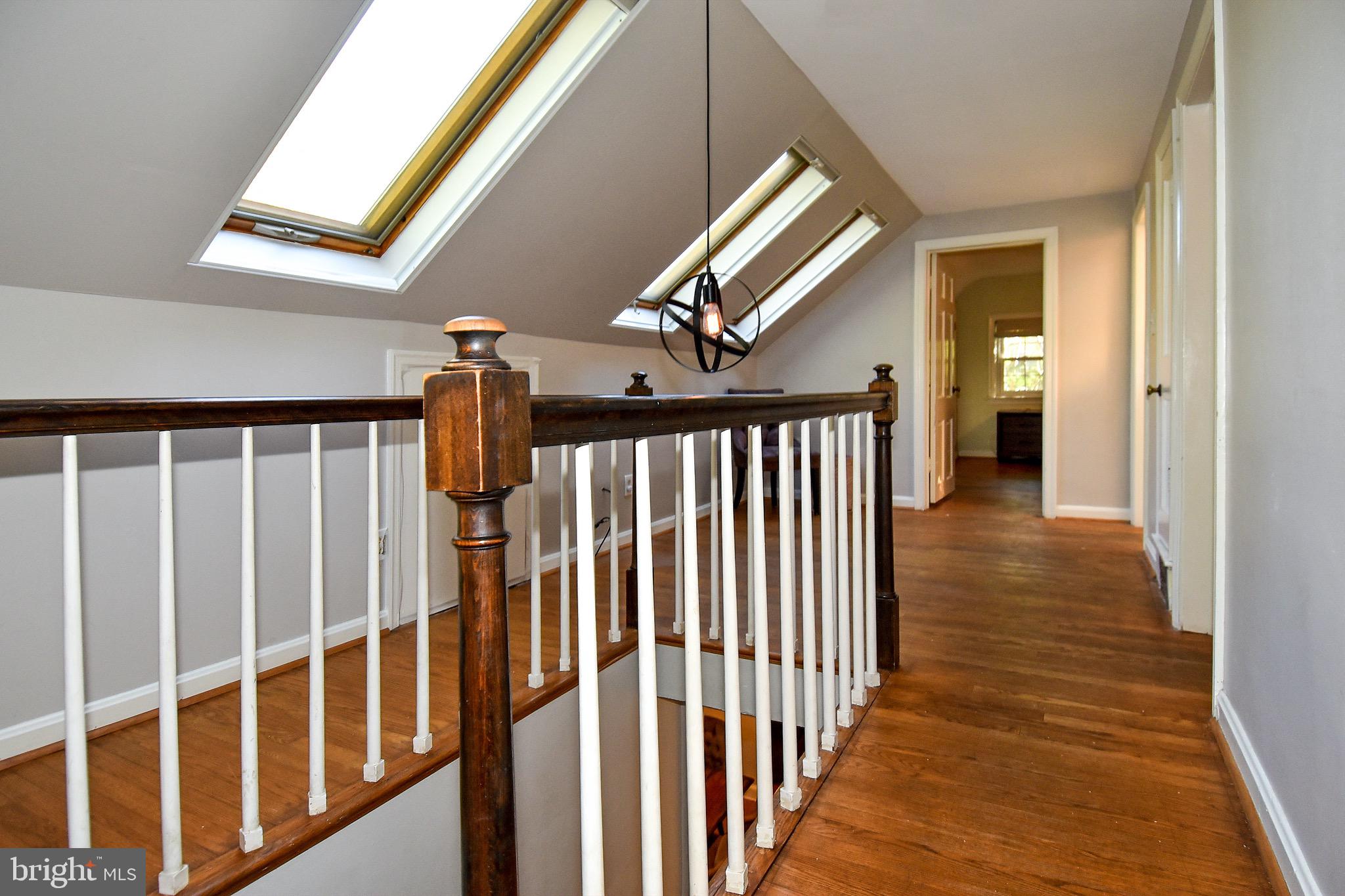 2116 Seminary Road Silver Spring, MD 20910 - Photo 17 of 33 Second floor skylights and harwood floors.