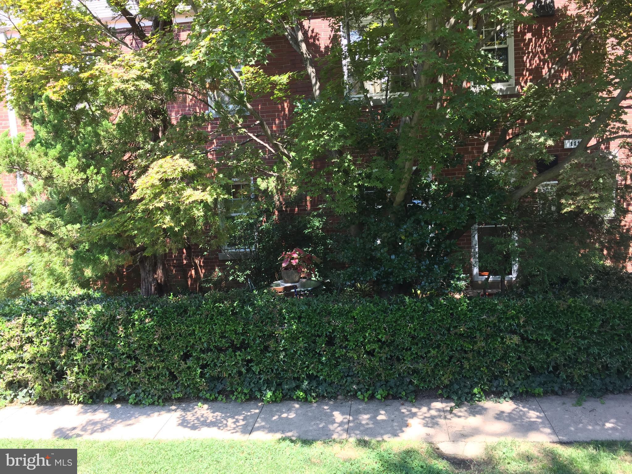111 East Glebe Road, Unit D Alexandria, VA 22305 - Photo 14 of 14 a backyard of a house with lots of green space