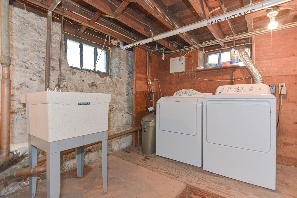 12 Ballard Street Saugus, MA 01906 - Photo 30 of 38 a utility room with dryer and washer
