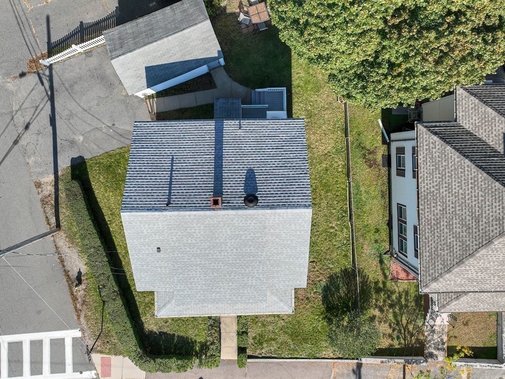 12 Ballard Street Saugus, MA 01906 - Photo 35 of 38 an aerial view of a house with garden