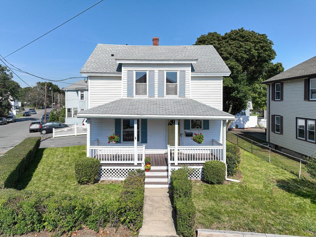 12 Ballard Street Saugus, MA 01906 - Photo 4 of 38 a front view of a house with a yard