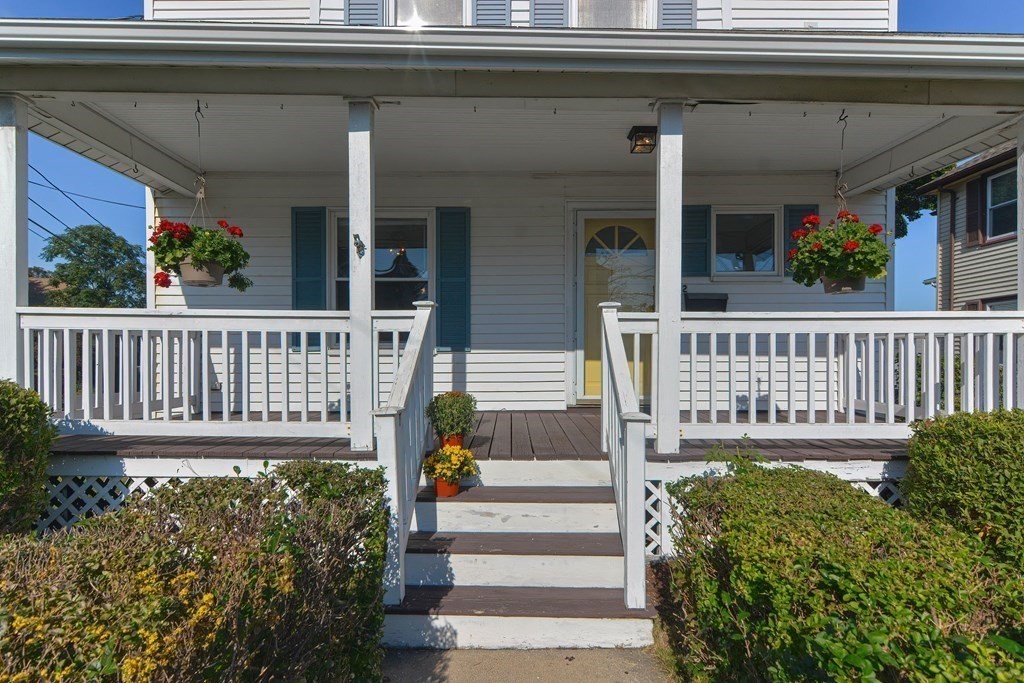 12 Ballard Street Saugus, MA 01906 - Photo 5 of 38 a view of porch with a bench