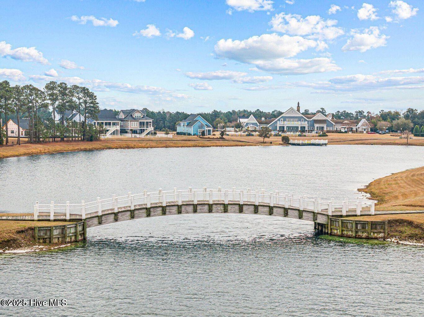 201 Marshside Landing Holly Ridge, NC 28445 - Photo 49 of 55 Summerhouse lake walking bridge