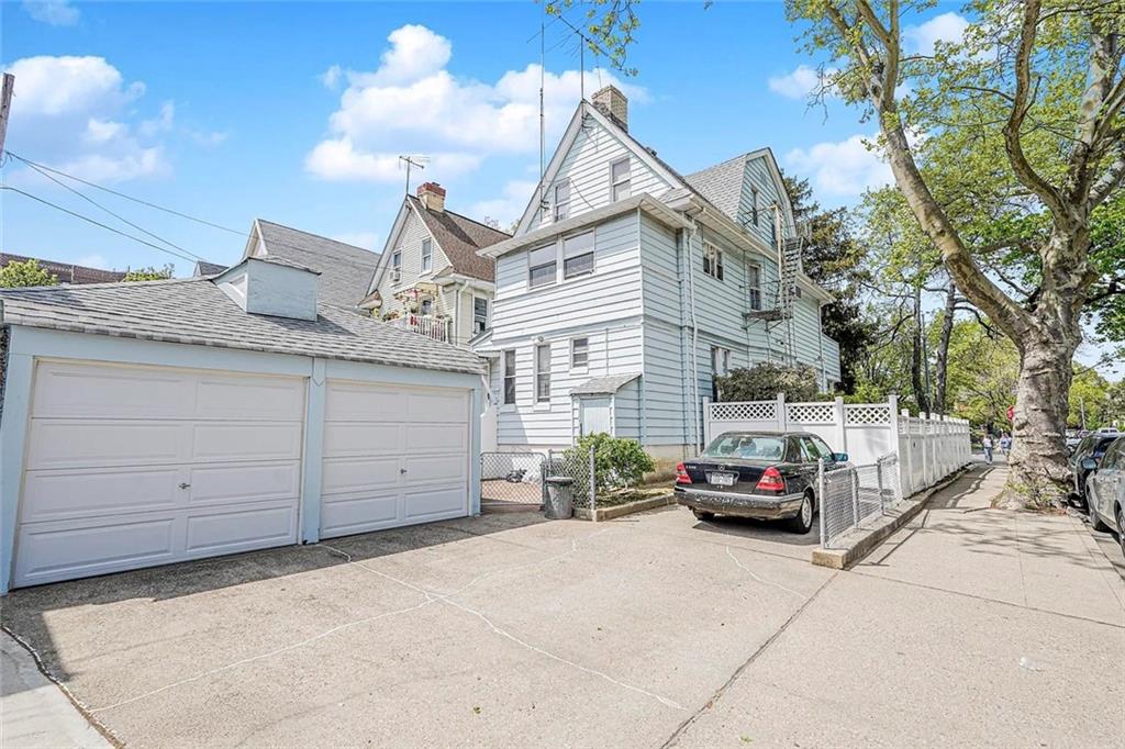 222 Albemarle Road Brooklyn, NY 11218 - Photo 3 of 41 a view of a car park in front of house