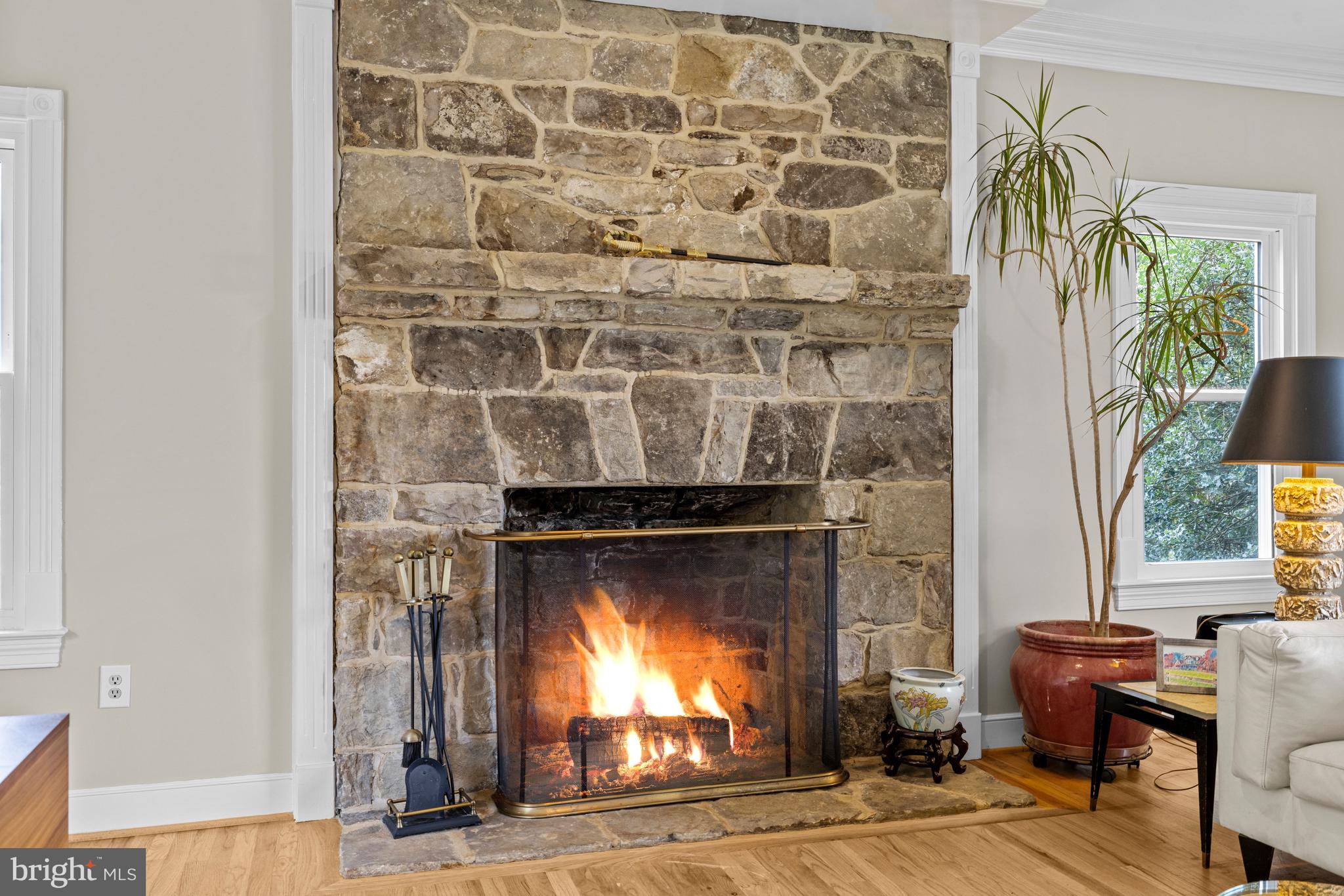 19967 Telegraph Springs Road Purcellville, VA 20132 - Photo 30 of 58 Family Room wood burning fireplace
