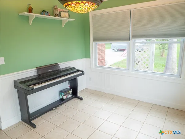 wooden floor in a room