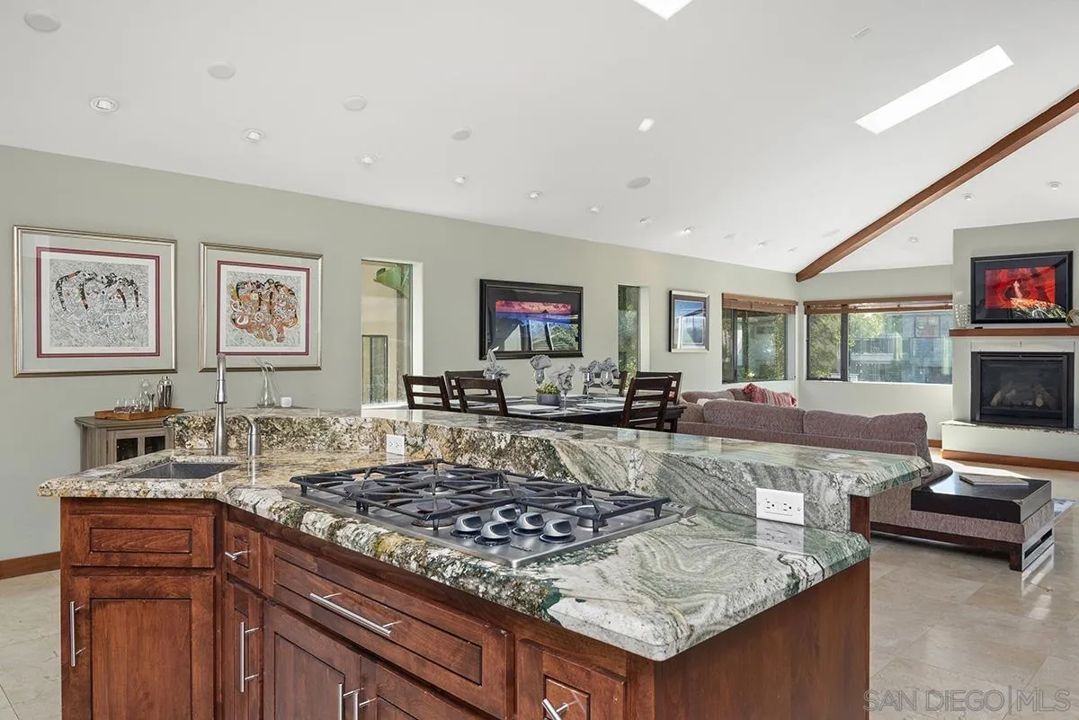 13613 Mar Scenic Drive Del Mar, CA 92014 - Photo 15 of 46 a living room with furniture and a flat screen tv