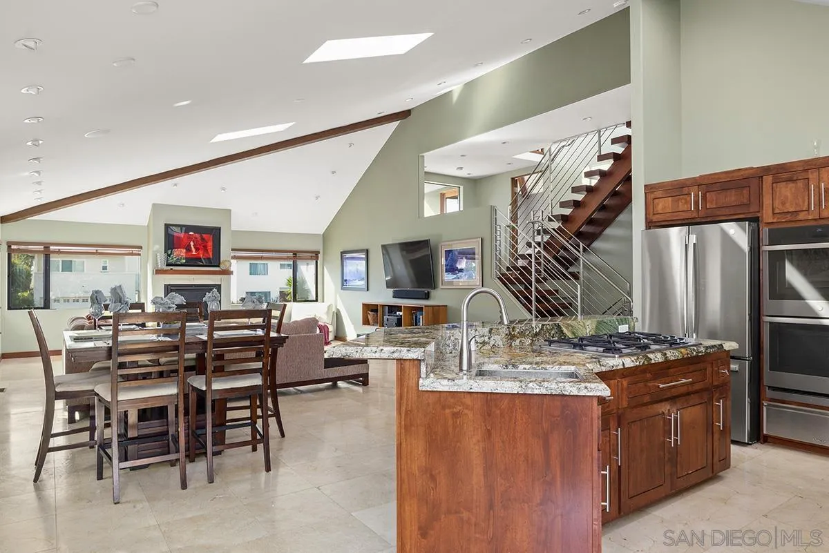 13613 Mar Scenic Drive Del Mar, CA 92014 - Photo 16 of 46 a view of a dining room with furniture