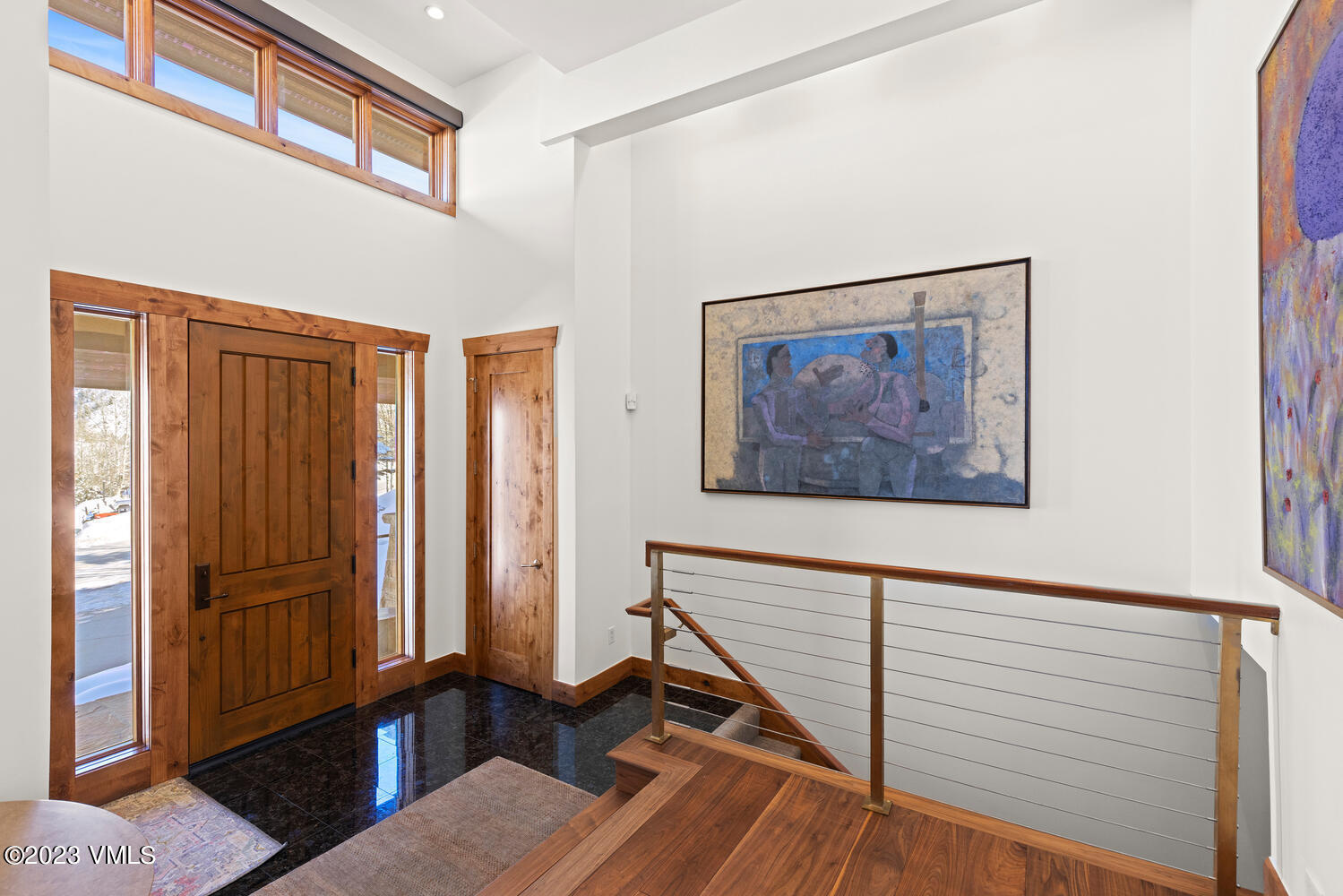 589 Eagle Drive Eagle-Vail, CO 81620 - Photo 30 of 33 a view of a hallway with front door