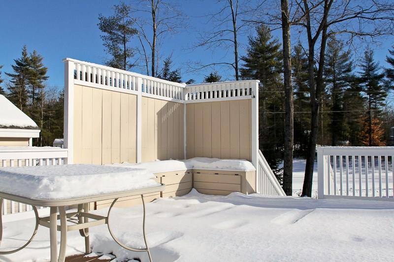76 Ridlon Road Berwick, ME 03901 - Photo 27 of 35 Backyard Deck with Above Ground Pool