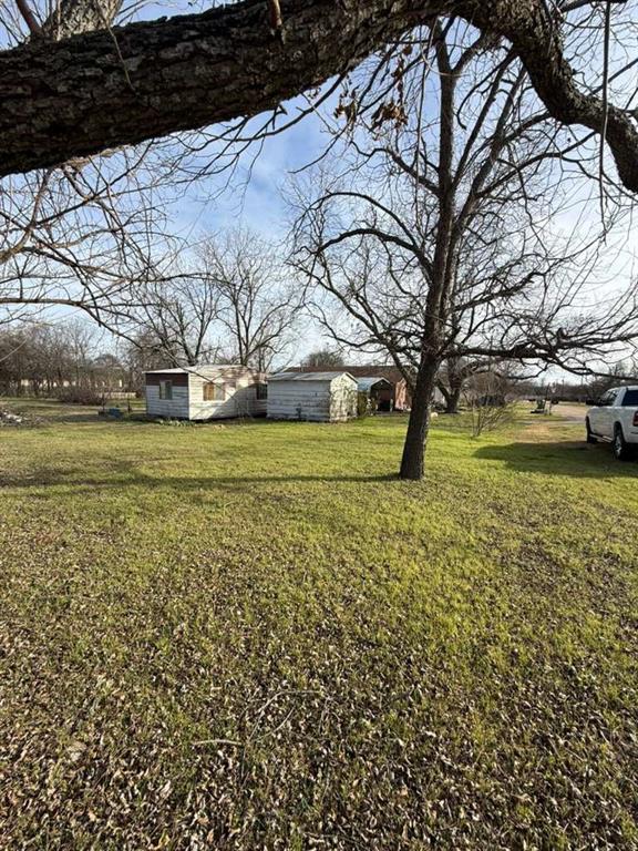 710 Whitney Street Morgan, TX 76671 - Photo 8 of 22 a view of yard with tree and green space