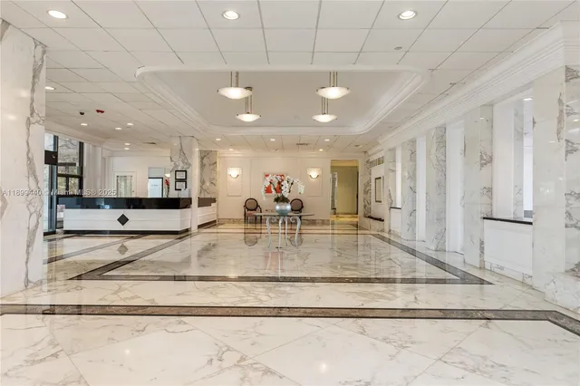 a view of a city and a lake