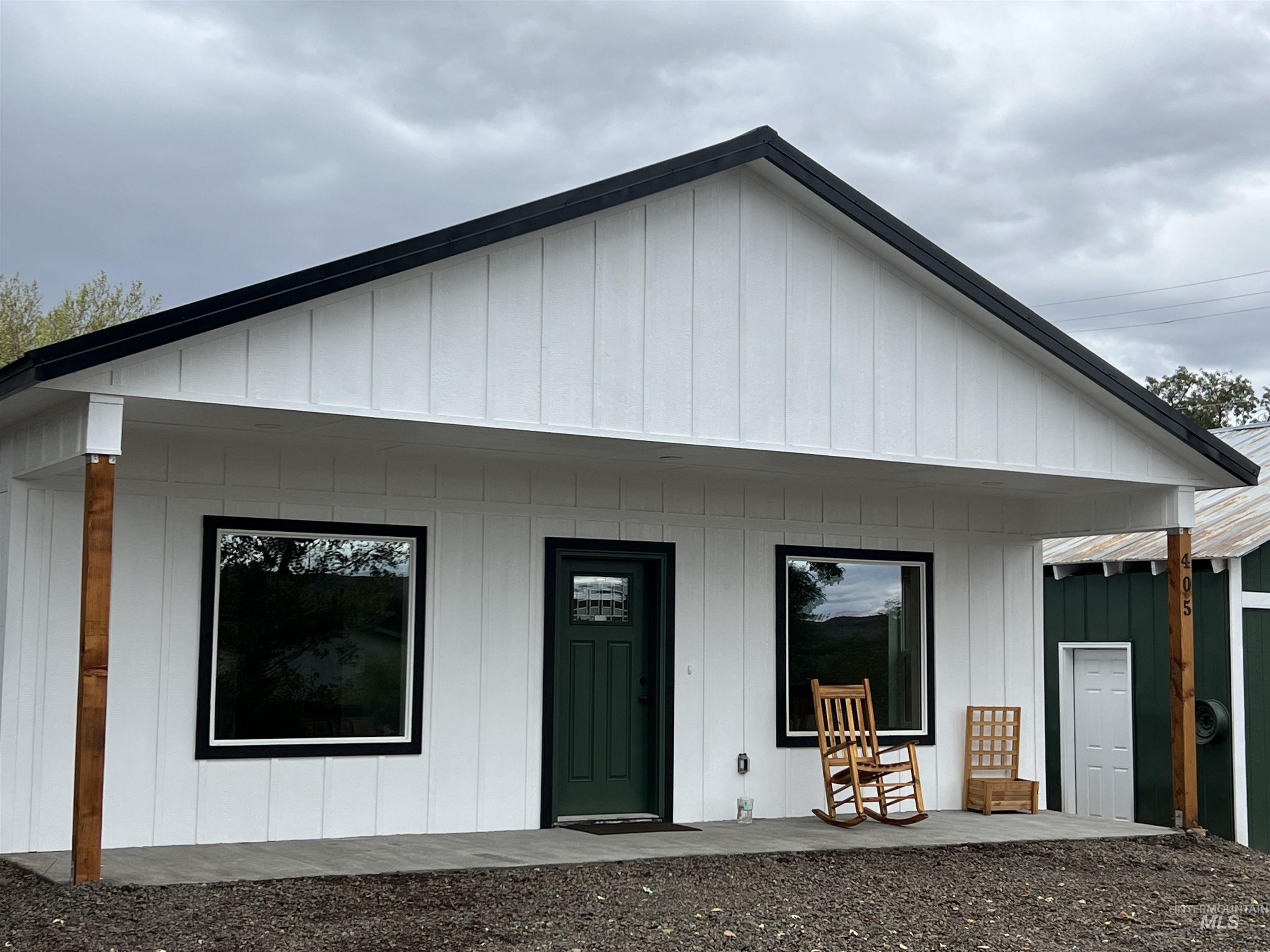 405 North Fairfield Street Council, ID 83612 - Photo 2 of 25 View of front of property featuring board and batten siding