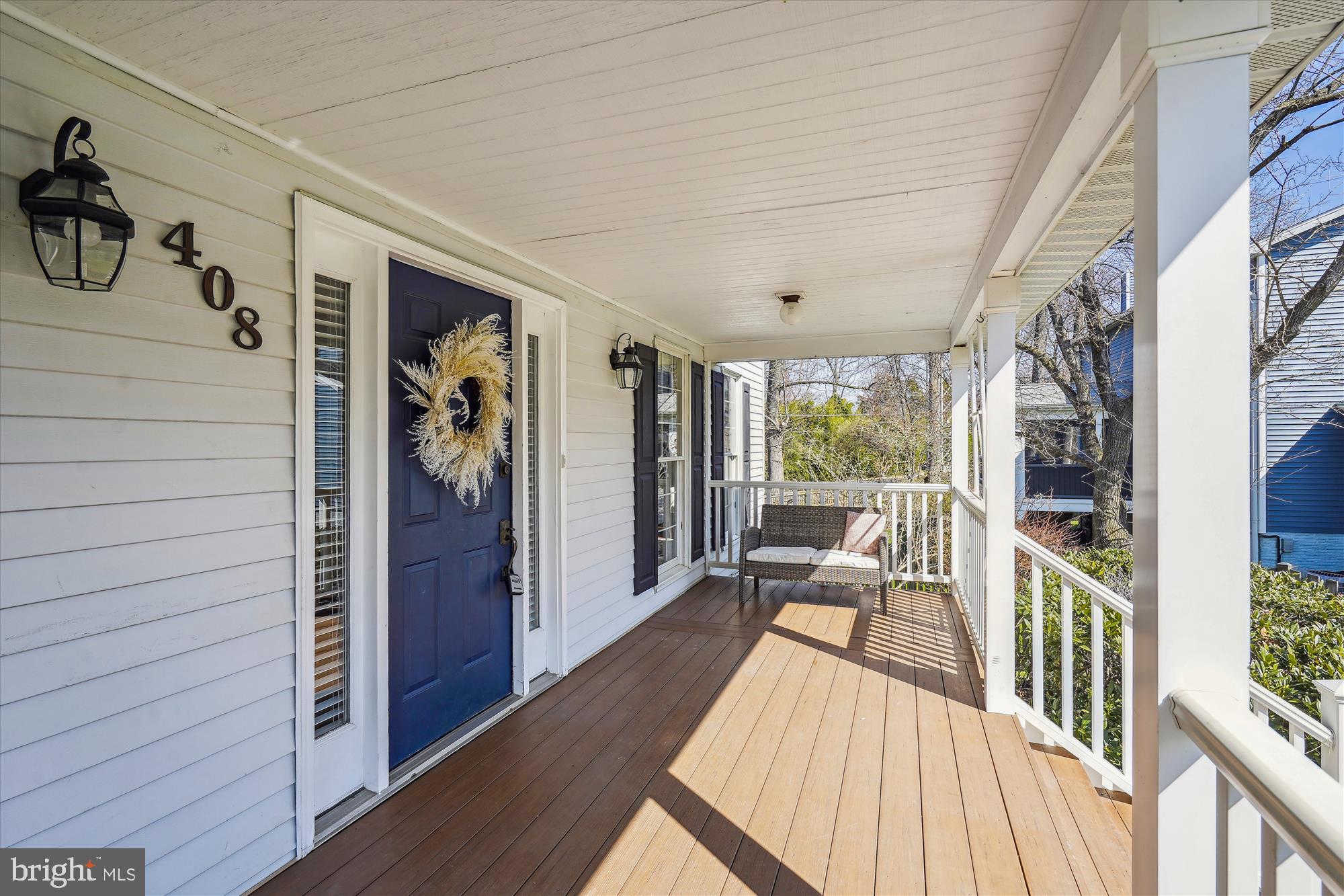 408 Talahi Road Southeast Vienna, VA 22180 - Photo 4 of 58 Covered front porch