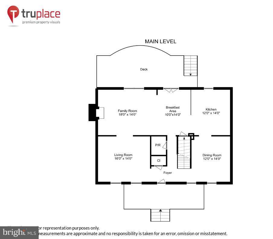 408 Talahi Road Southeast Vienna, VA 22180 - Photo 57 of 58 Main Level Floorplan