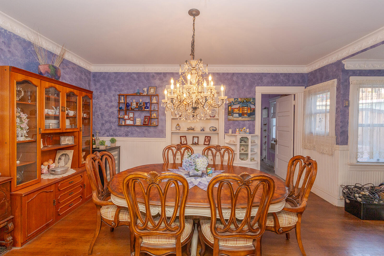 13429 Bailey Street Whittier, CA 90601 - Photo 16 of 54 a view of a dining room with furniture window and wooden floor