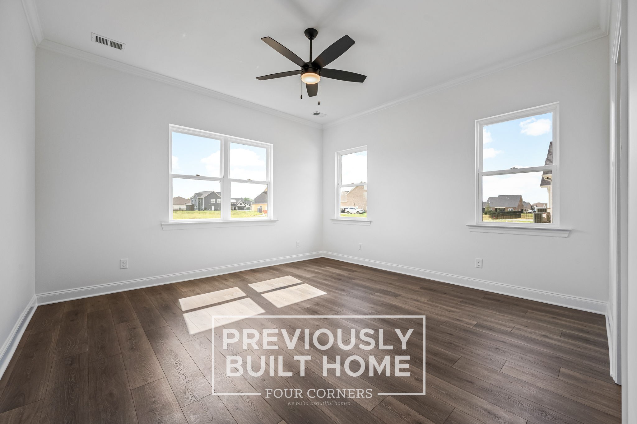 4209 McCown Way Murfreesboro, TN 37127 - Photo 18 of 34 a view of an empty room with window and wooden floor