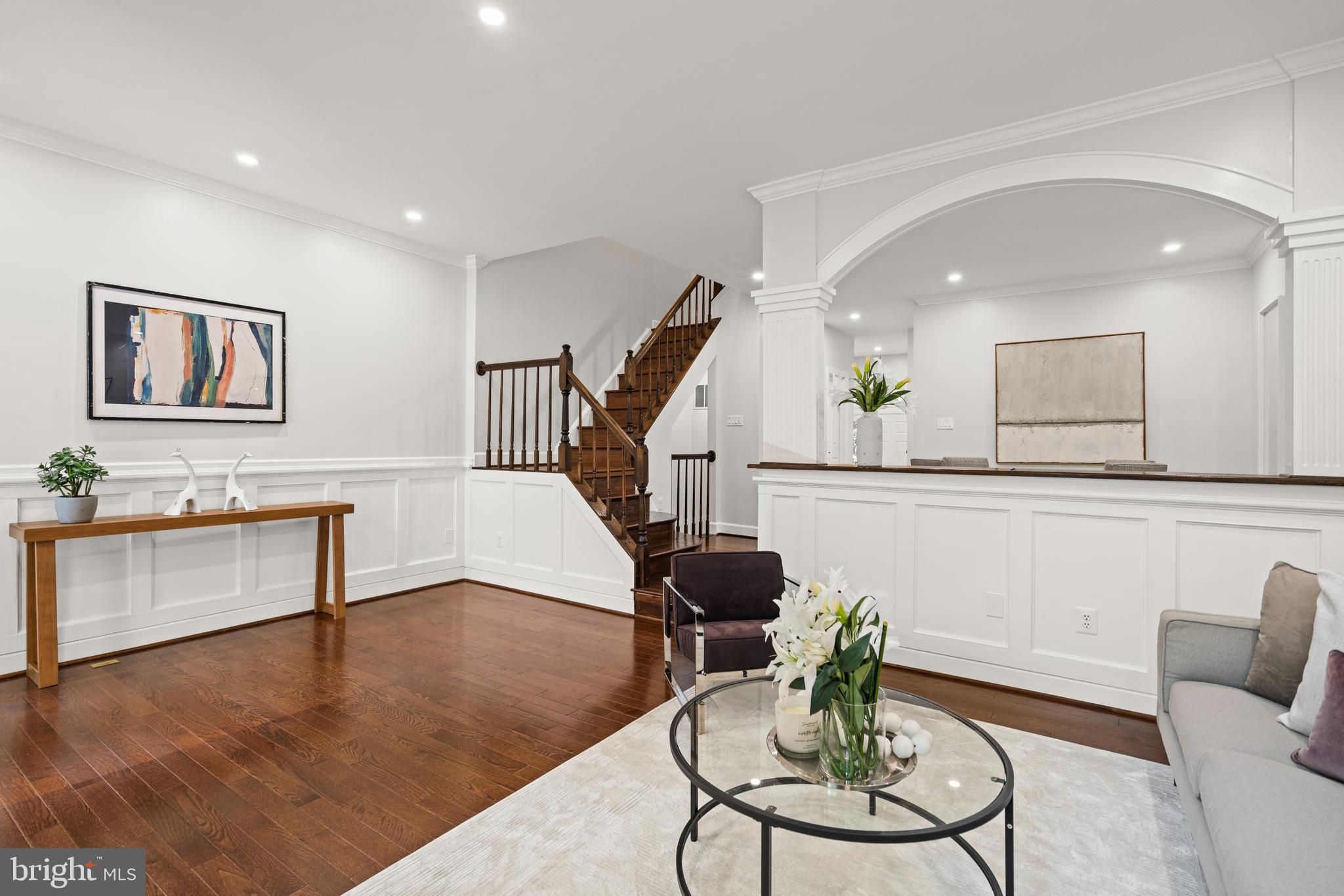 7822 Oracle Place Potomac, MD 20854 - Photo 45 of 45 a living room with furniture and wooden floor