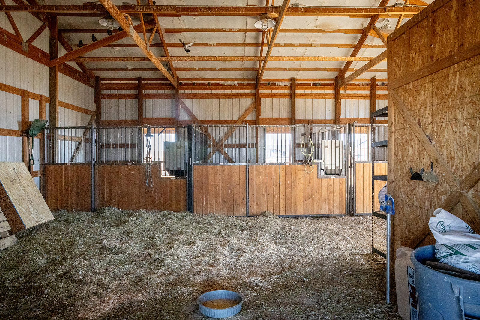 187 Syringa Loop Shoshone, ID 83352 - Photo 41 of 51 Barn Interior 3 Stalls