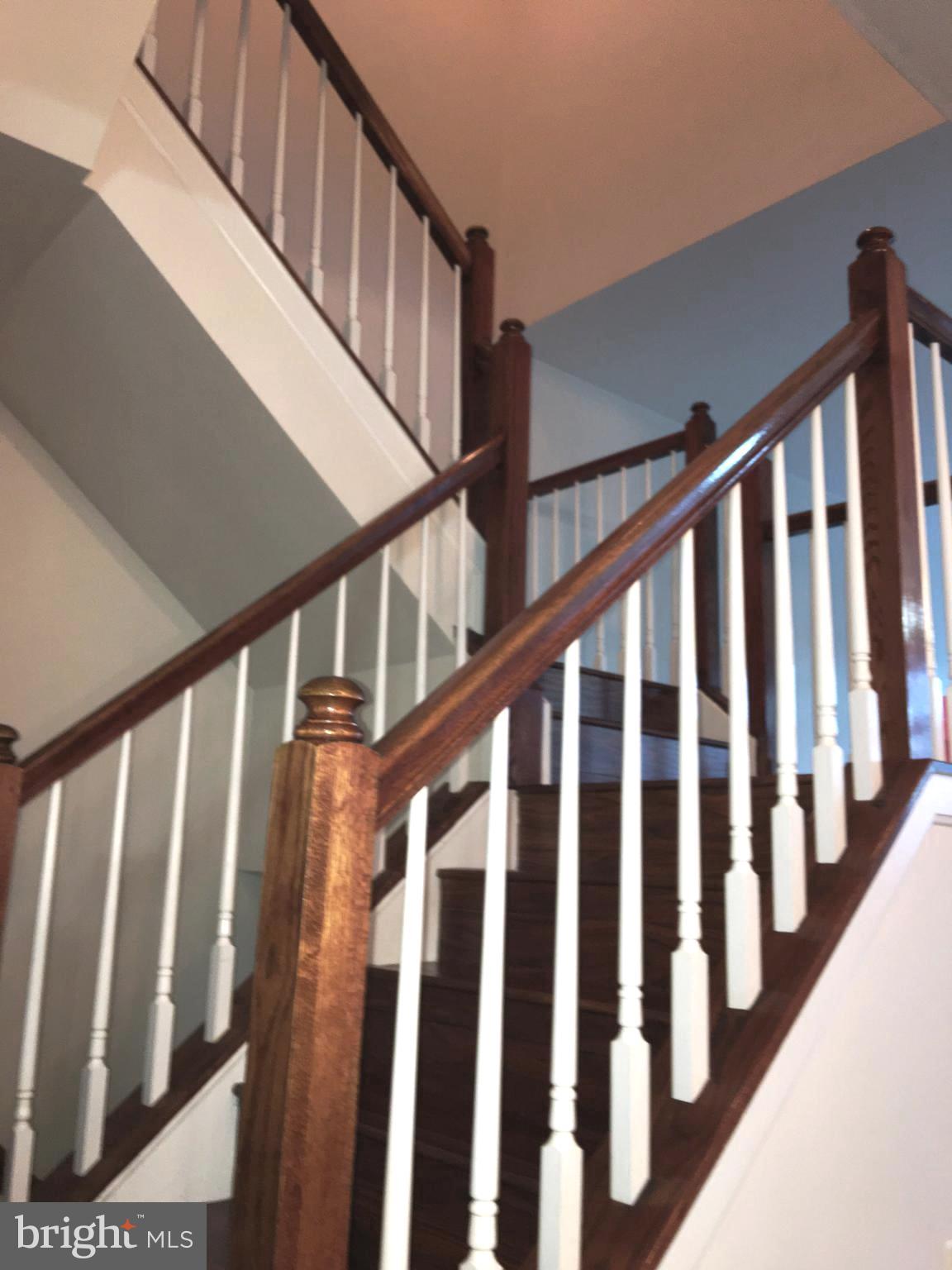 42060 Fremont Preserve Square Aldie, VA 20105 - Photo 43 of 94 a view of staircase with railing and white walls
