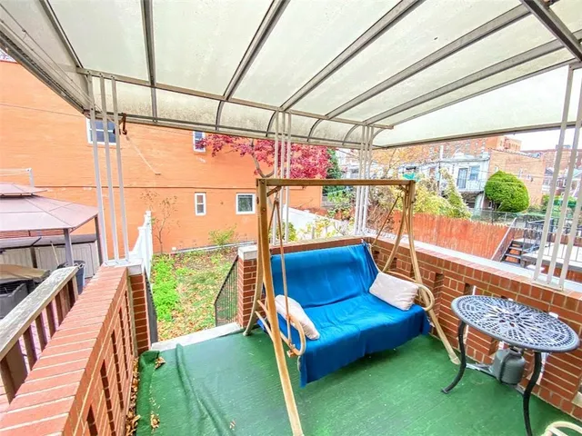 a outdoor view with sitting space