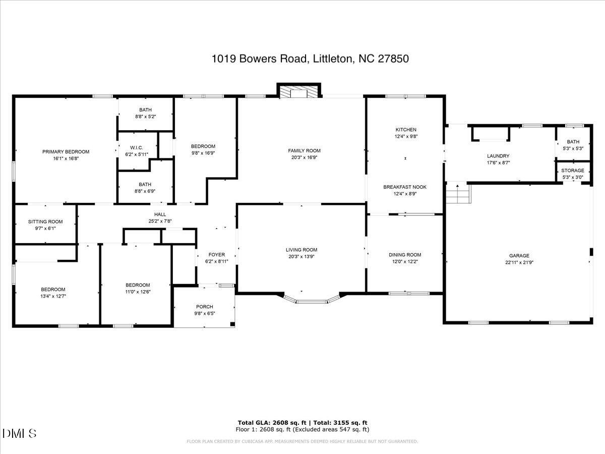 1019 Bowers Road Littleton, NC 27850 - Photo 43 of 45 01-all_floors_1019_bowers_road_littleton