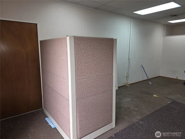 a view of empty room