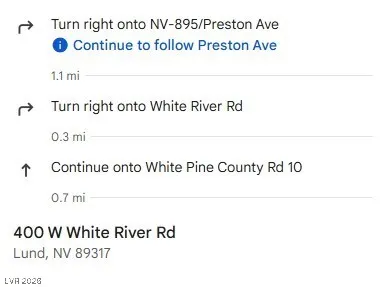 $39,500 | 400 West White River Road, Lund, NV 89317