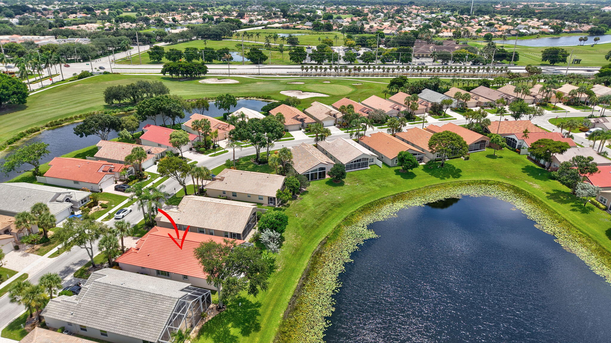 6746 Sun River Road Boynton Beach, FL 33437 - Photo 55 of 72 Aerial