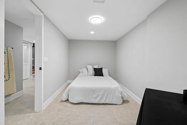 a view of a walk in closet