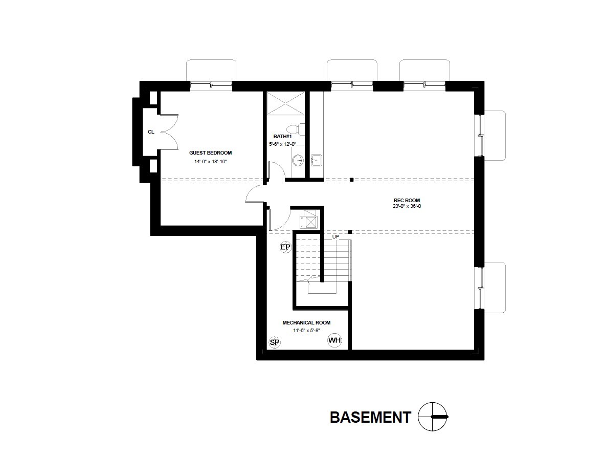 1005 Mitchell Avenue Elmhurst, IL 60126 - Photo 8 of 9 a picture of a floor plan