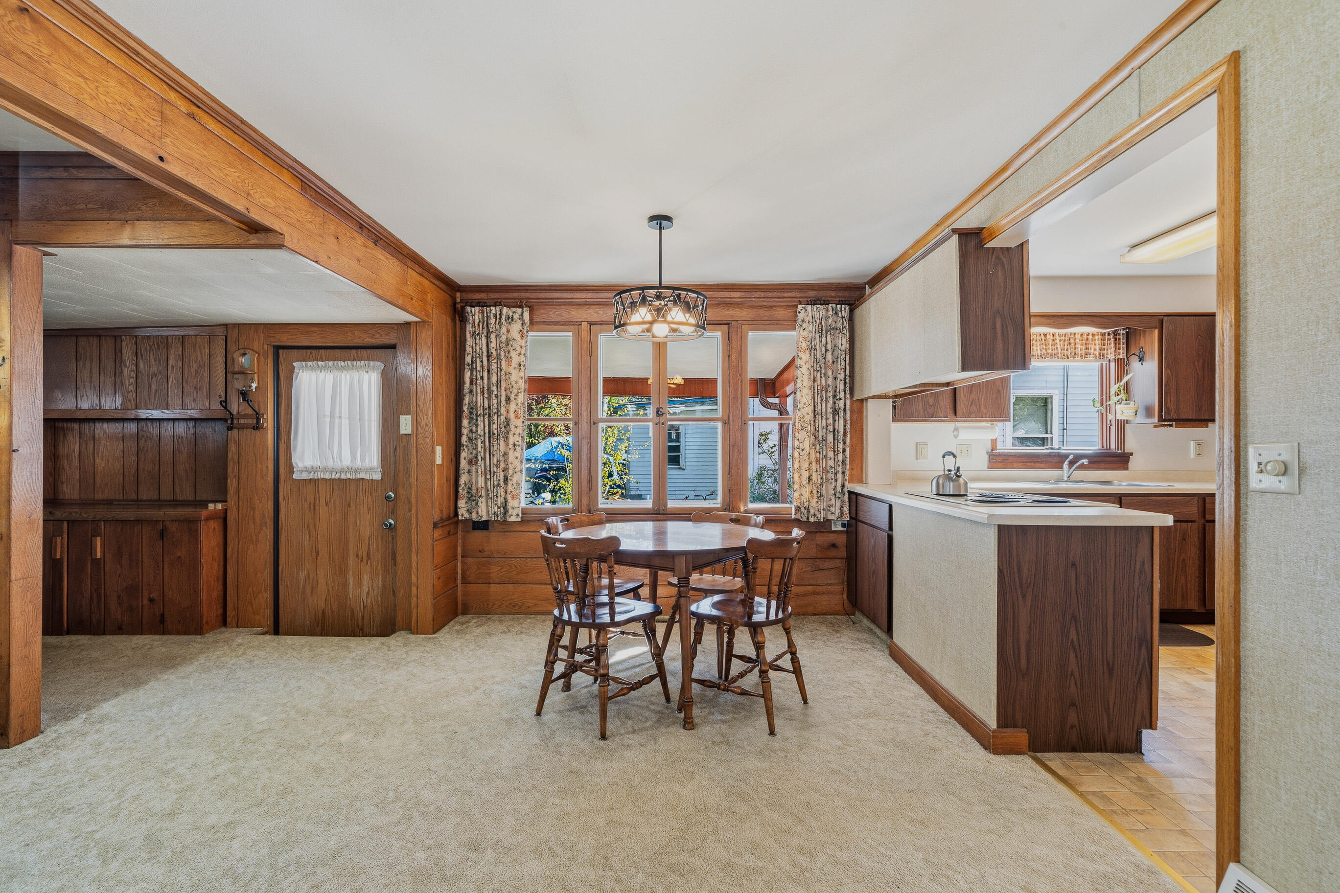 1205 Barnes Street Delavan, WI 53115 - Photo 9 of 29 I. Dining Room Door to Driveway