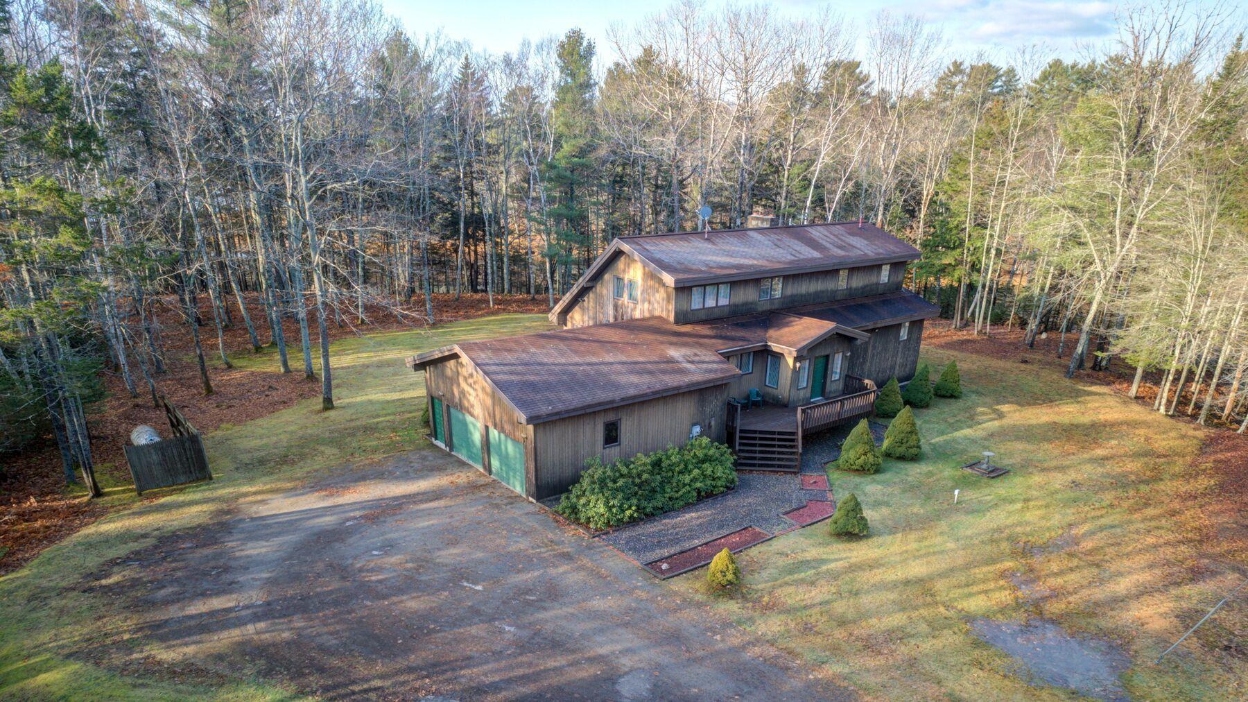 608 Harpswell Road Brunswick, ME 04011 - Photo 50 of 50 608 harpswell drone front angle distant